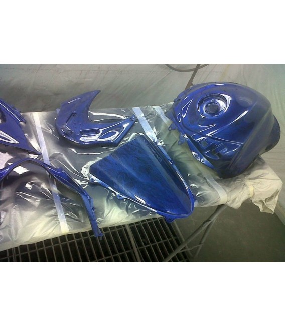 Kit de pintura jaspeada nacarada para moto