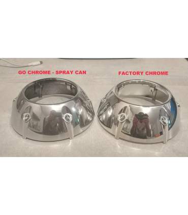 GO Chrome pintura espejo con pincel monocapa