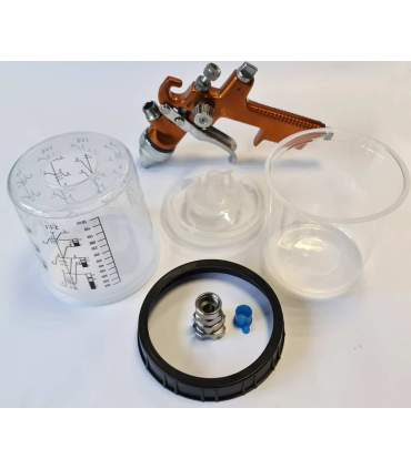 Kit de 50 recipientes desechables para pistolas en 200ml o 600ml