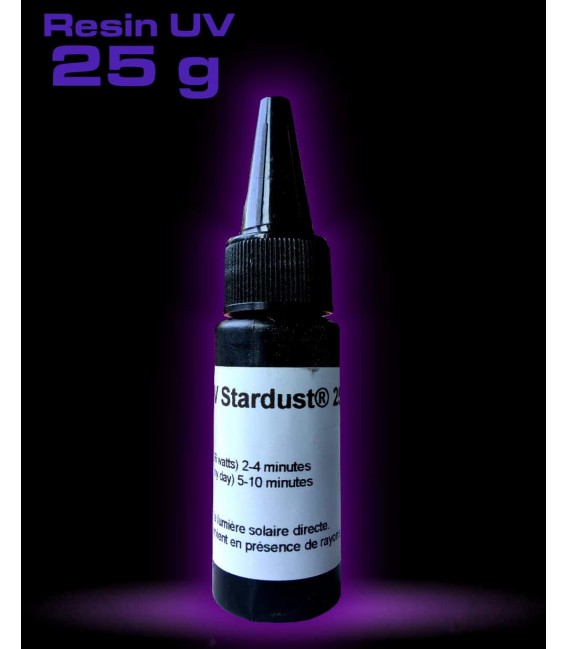 Resina UV STARDUST – secado Led 30 segundos
