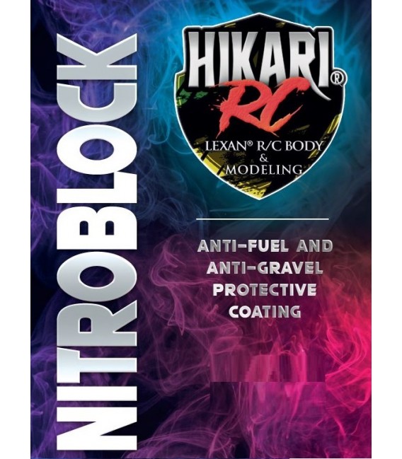 Protección antigravilla y anticarburante HIKARI para radiomodelismo