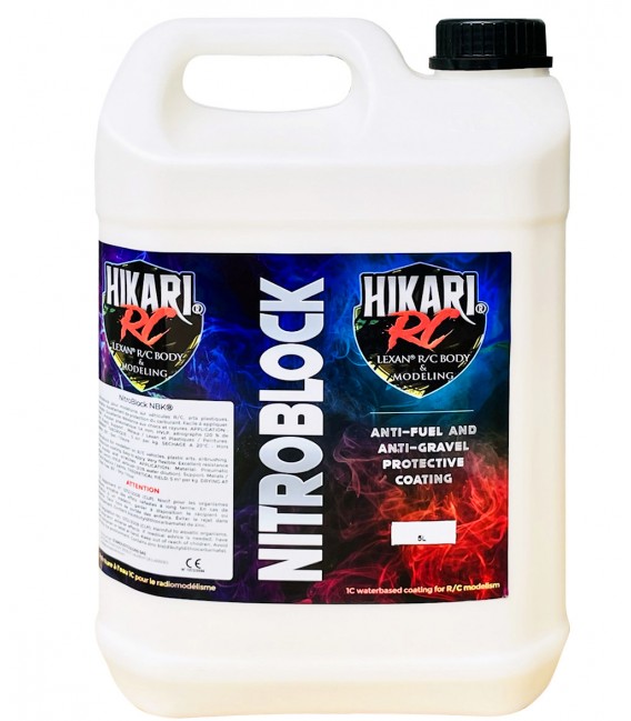 Protección antigravilla y anticarburante HIKARI para radiomodelismo