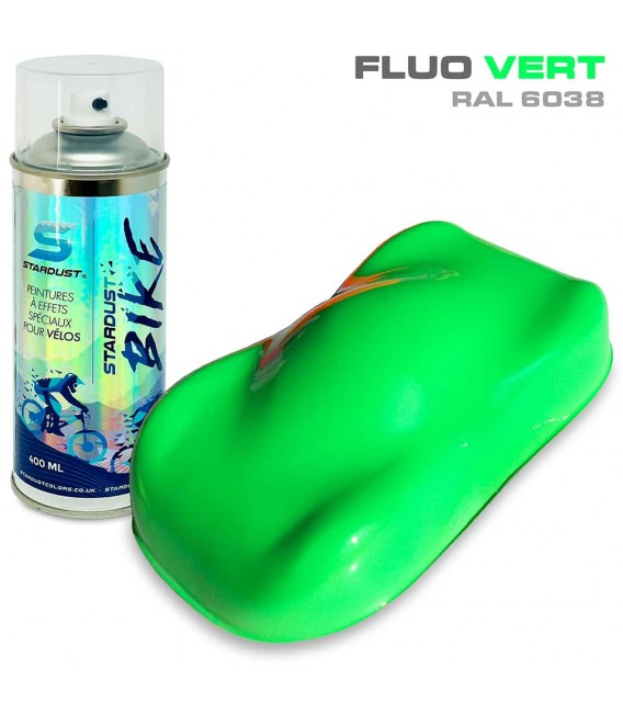 Pintura fluorescente en aerosol para bicicleta – 12 tintas