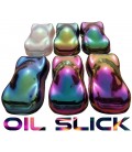 Pátina Oil Slick - Efecto petróleo