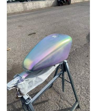 Pátina Oil Slick - Efecto petróleo