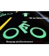 Pintura fosforescente para carreteras y ciclovías