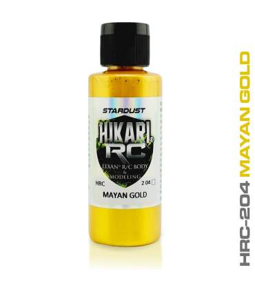 Pinturas metalizadas y nacaradas para modelismo RC en Lexan HIKARI R/C