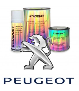 Pinturas para coche PEUGEOT - Código de color PEUGEOT en base bicapa al disolvente