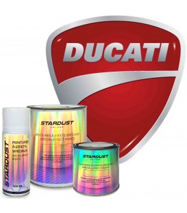 Pinturas de moto DUCATI - Tintas del constructor en base bicapa al disolvente