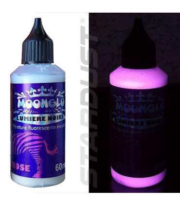 Pintura fluorescente luz negra 60ml AZUL