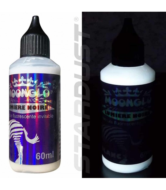 Pintura fluorescente luz negra 60ml AZUL