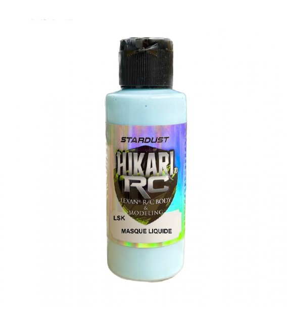 Liquid Mask HIKARI para modelismo RC – enmascarado transparente sin látex