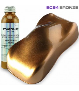 Pintura metalizada 125ml + ENTONCES ORO-BRONCE-COBRE-ALUMINIO