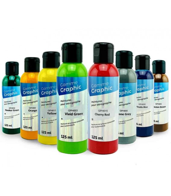 Pintura para aerógrafo GRAPHIC 125ml