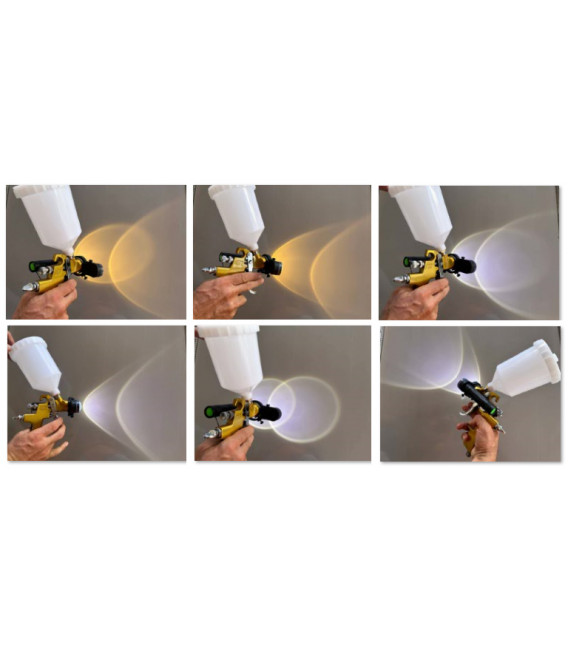Lámpara LED PHOTON para pistola de pintura – Adaptable a todas las pistolas de pintura