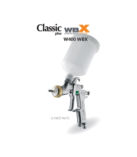 W-400 WBX - Pistola IWATA para Bases