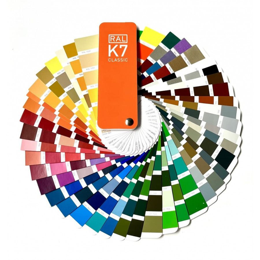 CARTA DE COLORES RAL K7 – 216 Colores RAL