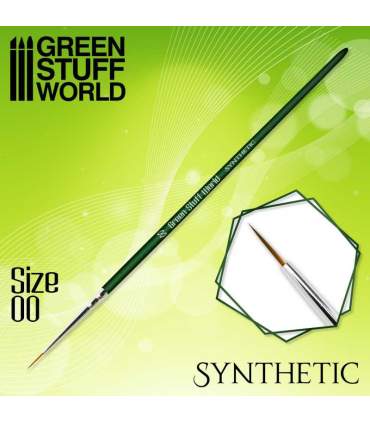 Pincel sintético para modelado pintura e impresión 3D gama GREEN SERIES