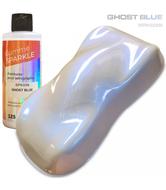 Pinturas para aerógrafos interferentes GHOST – 9 colores disueltos gama SPARKLE