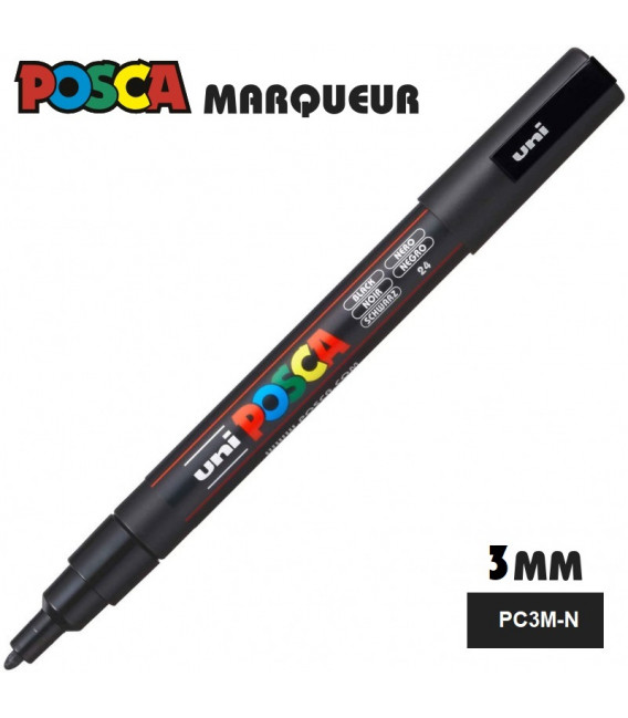 Marcador de pintura POSCA – Rotulador de punta fina de 1,2 mm en 4 colores