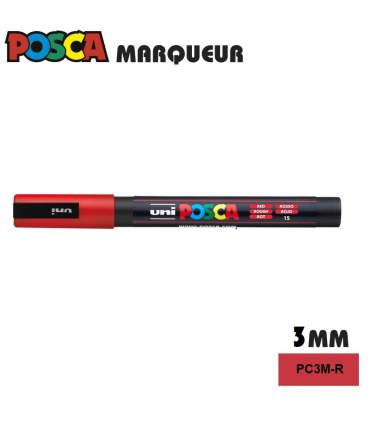 Marcador de pintura POSCA – Rotulador de punta fina de 1,2 mm en 4 colores