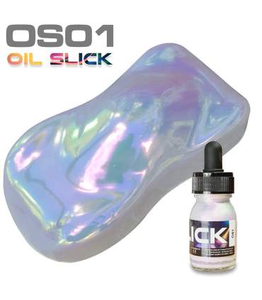 Pátina Oil Slick - Efecto petróleo