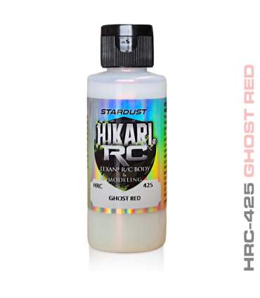 Pinturas HIKARI RC serie Ghost – 6 colores nacarados transparentes para radiomodelismo RC