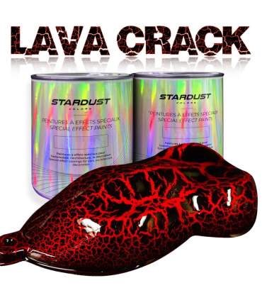 Pintura con efecto craquelado - LAVA CRACKS