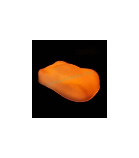 Pintura fosforescent para automovil (uretano) 250ml naranja