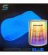 Pintura fosforescent para automovil (uretano) 1L AZUL