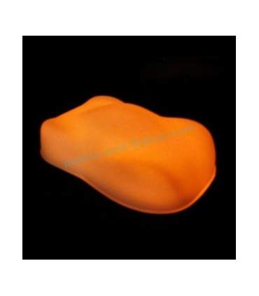 Pintura fosforescent para automovil (uretano) 1L NARANJA