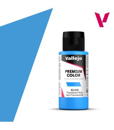 Colores fluorescentes - Pinturas acrílicas para aerógrafo