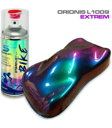 Kit completo para bicicleta - pintura con efecto camaleón