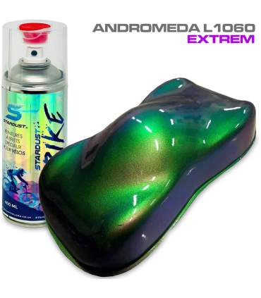 Kit completo para bicicleta - pintura con efecto camaleón