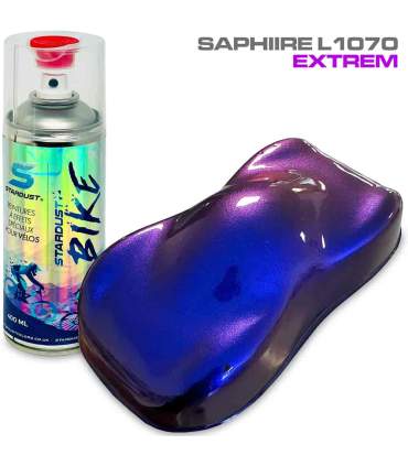 Kit completo para bicicleta - pintura con efecto camaleón