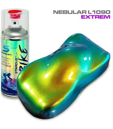 Kit completo para bicicleta - pintura con efecto camaleón