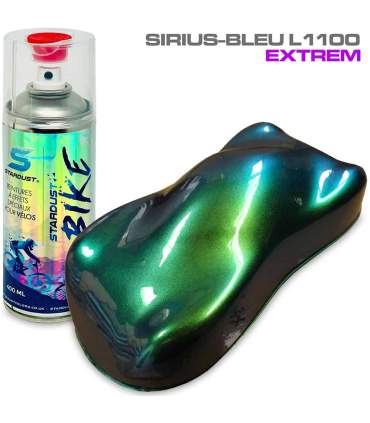 Kit completo para bicicleta - pintura con efecto camaleón