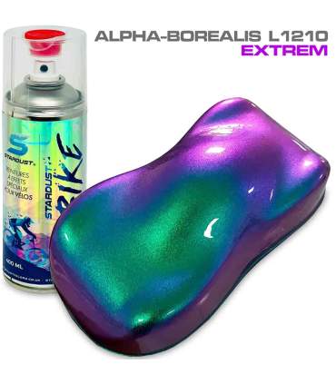 Kit completo para bicicleta - pintura con efecto camaleón