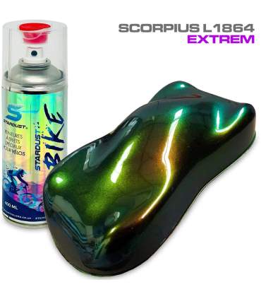 Kit completo para bicicleta - pintura con efecto camaleón