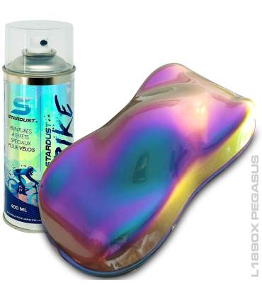 Kit completo para bicicleta - pintura con efecto camaleón