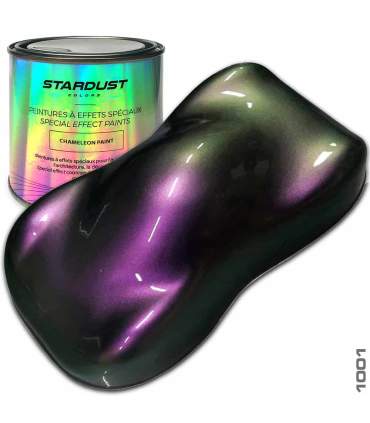 Kit completo para bicicleta - pintura con efecto camaleón