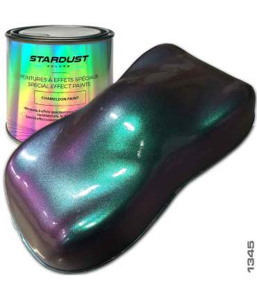 Kit completo para bicicleta - pintura con efecto camaleón