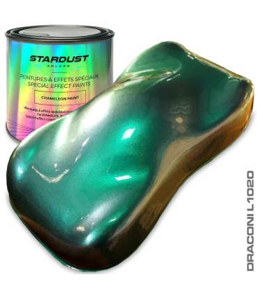 Kit completo para bicicleta - pintura con efecto camaleón