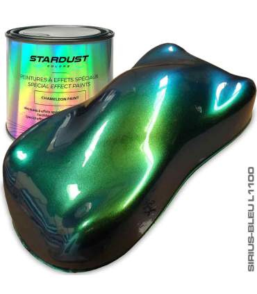 Kit completo para bicicleta - pintura con efecto camaleón