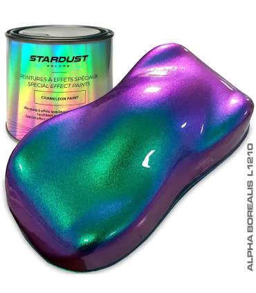 Kit completo para bicicleta - pintura con efecto camaleón