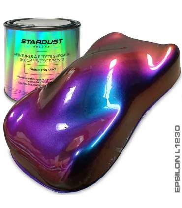 Kit completo para bicicleta - pintura con efecto camaleón