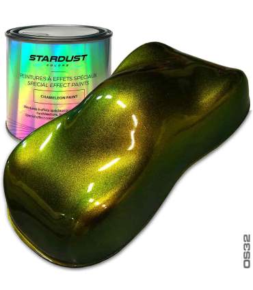 Kit completo para bicicleta - pintura con efecto camaleón