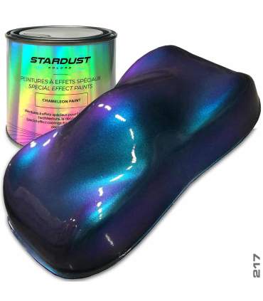 Kit completo para bicicleta - pintura con efecto camaleón