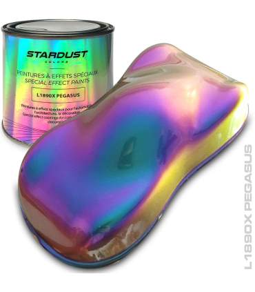 Kit completo para bicicleta - pintura con efecto camaleón