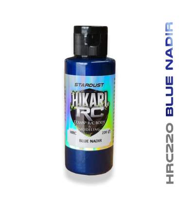 Pinturas metalizadas y nacaradas para modelismo RC en Lexan HIKARI R/C